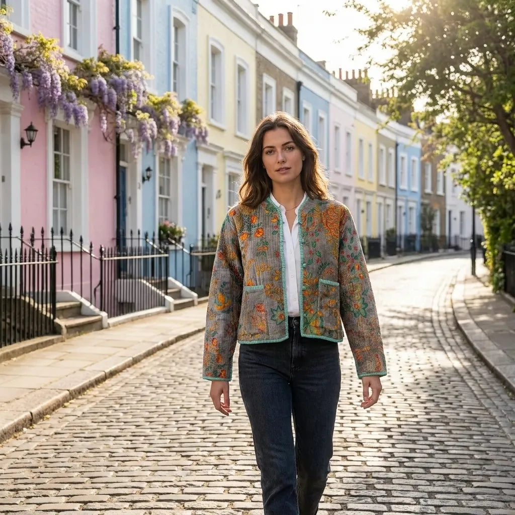Heritage Bloom Quilted Velvet Jacket-zoom-3