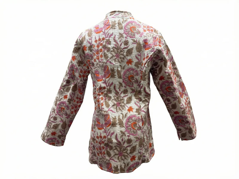 Blush Garden Mandarin Jacket-zoom-