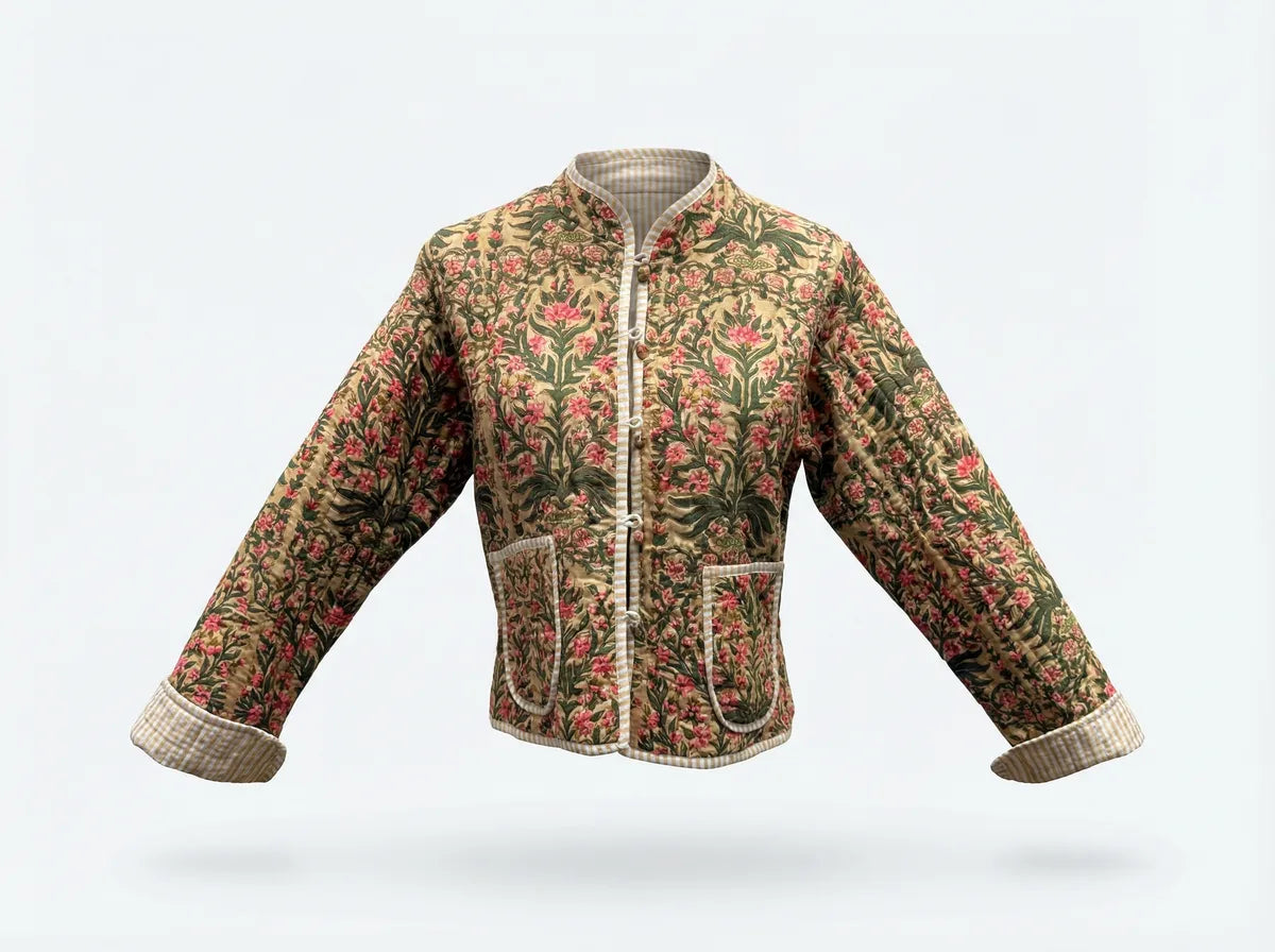 Meadow Bloom Quilted Jacket