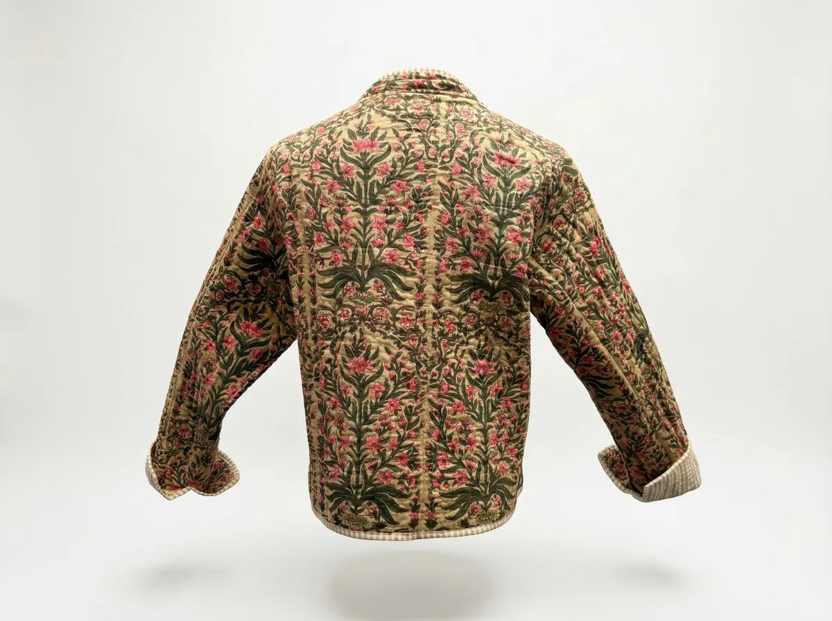 Meadow Bloom Quilted Jacket-2