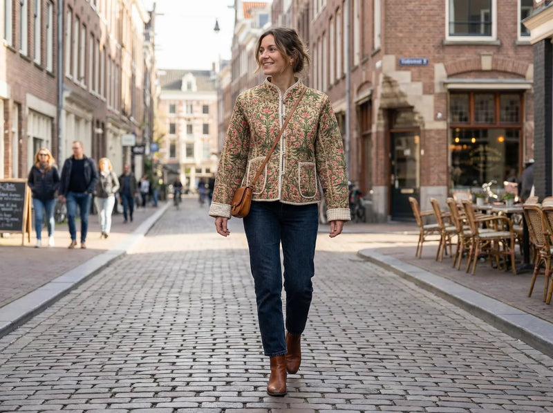 Meadow Bloom Quilted Jacket-zoom-