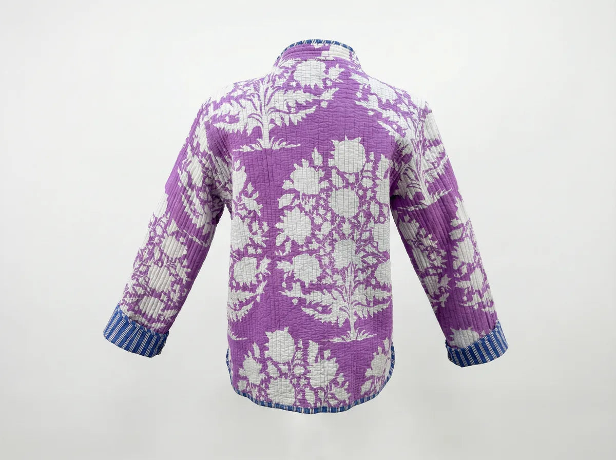 Violet Garden Quilted Jacket