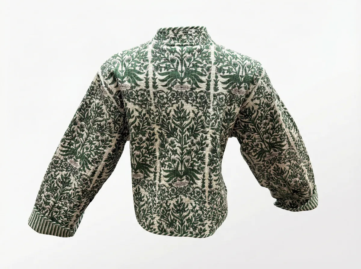 Evergreen Botanica Quilted Jacket-zoom-3