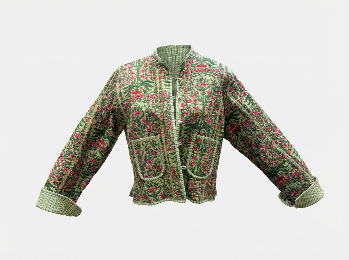 Wildflower Meadow Quilted Jacket-1