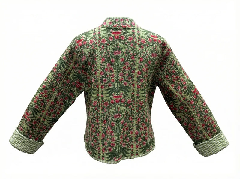 Wildflower Meadow Quilted Jacket-zoom-