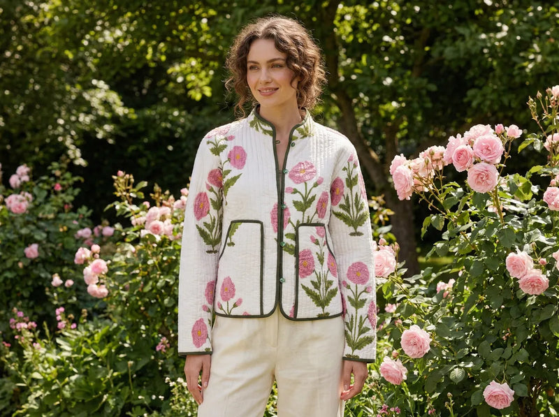 Blush Garden Quilted Jacket-zoom-