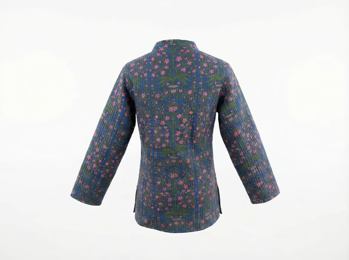 Midnight Meadow Quilted Jacket