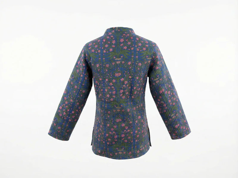 Midnight Meadow Quilted Jacket-zoom-