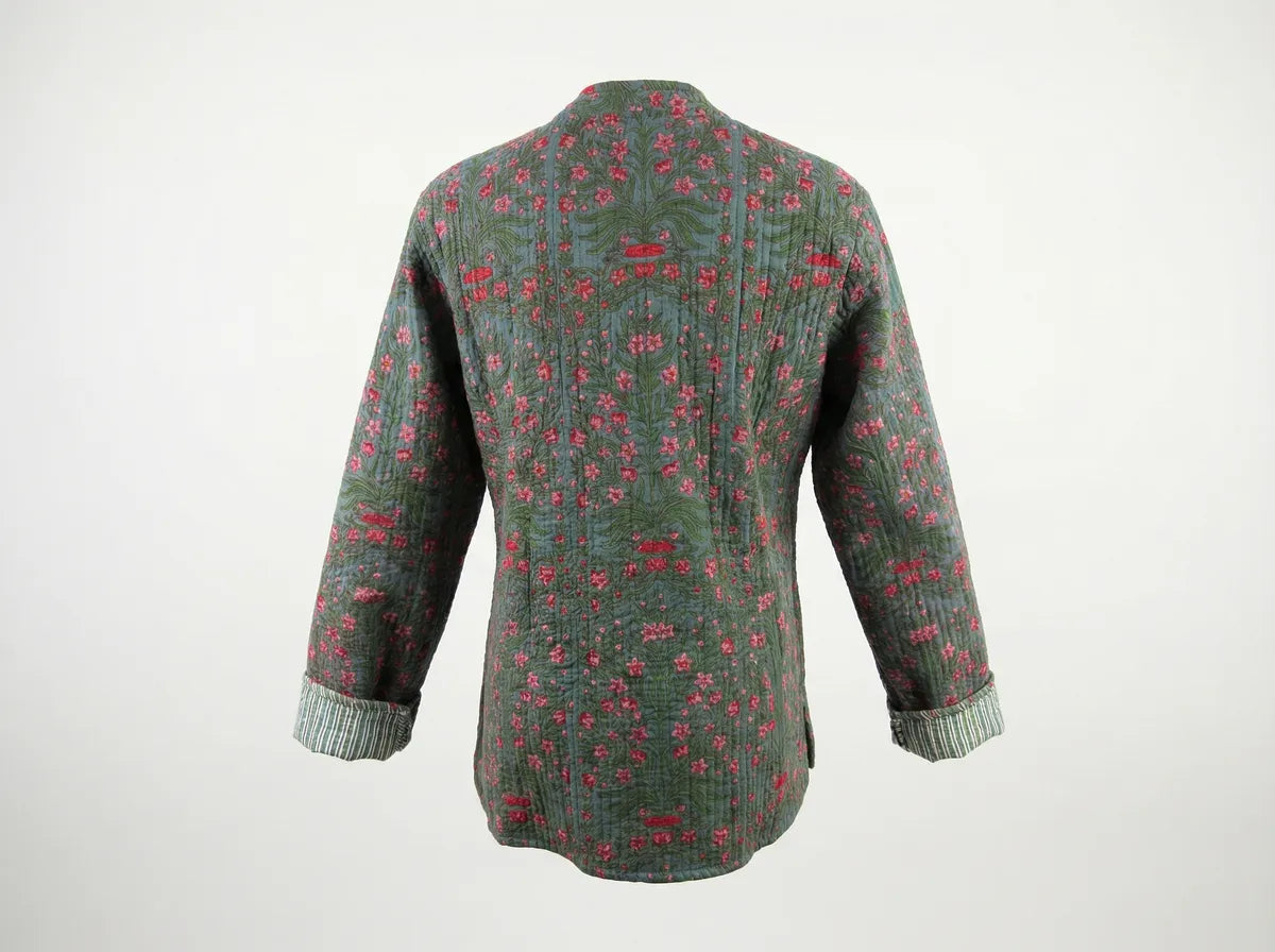 Forest Bloom Quilted Jacket-2