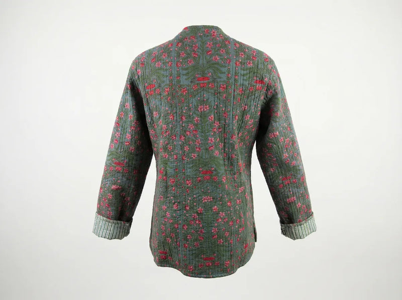 Forest Bloom Quilted Jacket-zoom-