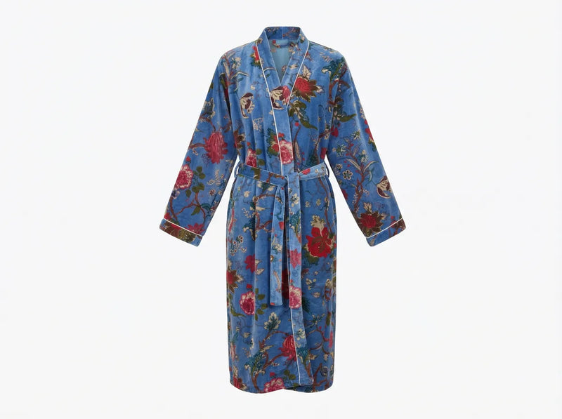 Sky Garden Velvet Robe-zoom-
