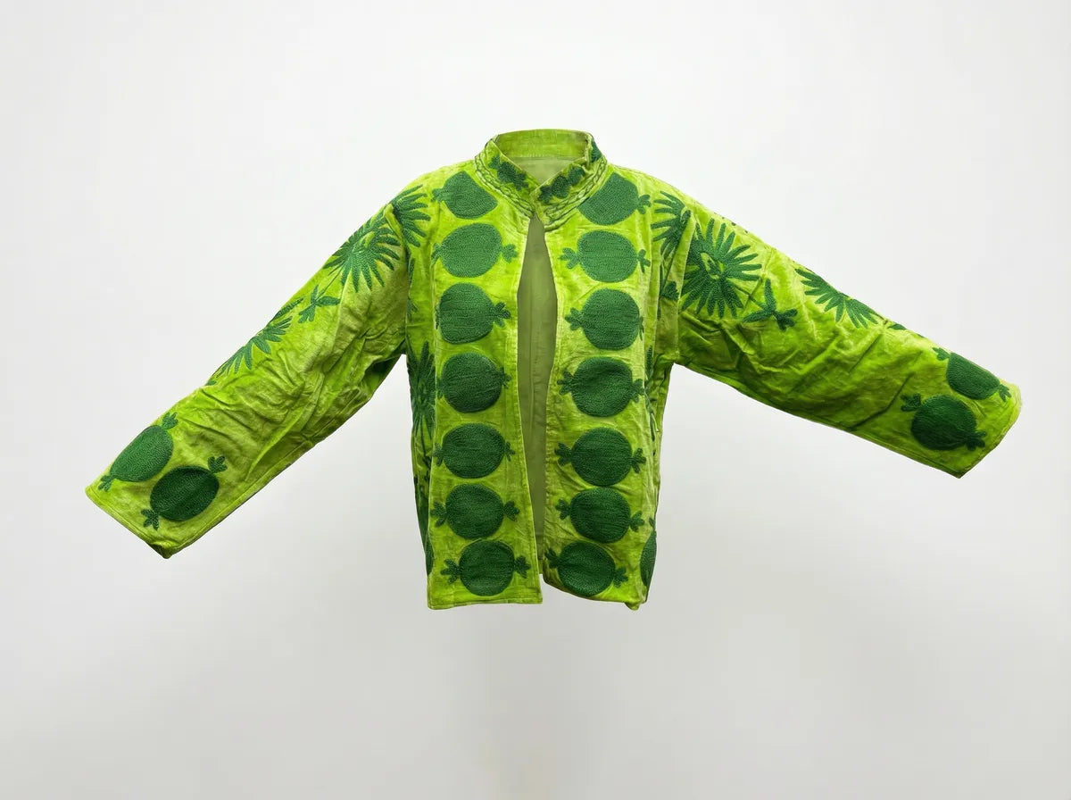 Citrus Grove Embroidered Jacket-1