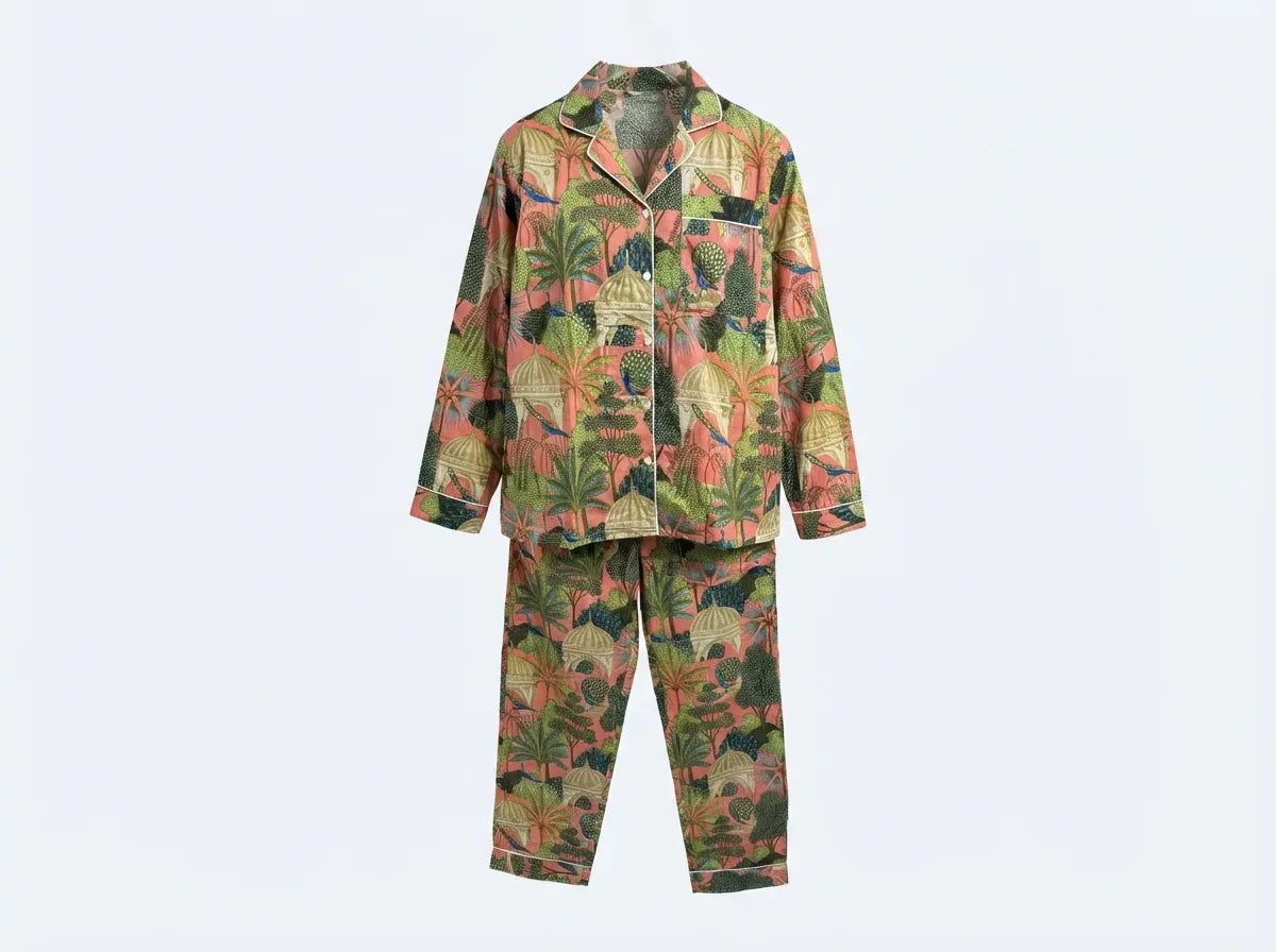 Tropical Pavilion Luxe Pajama Set-zoom-2