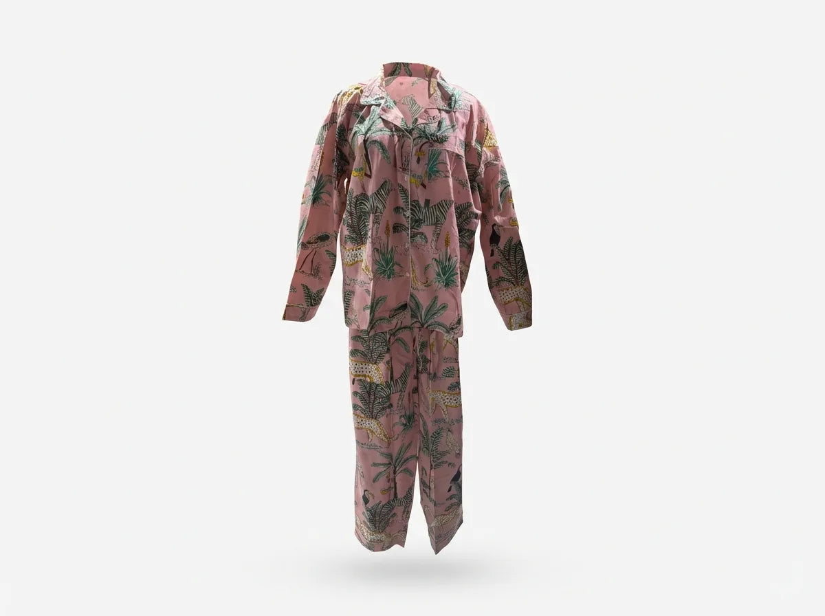 Blush Jungle Dream Pajama Set-zoom-3