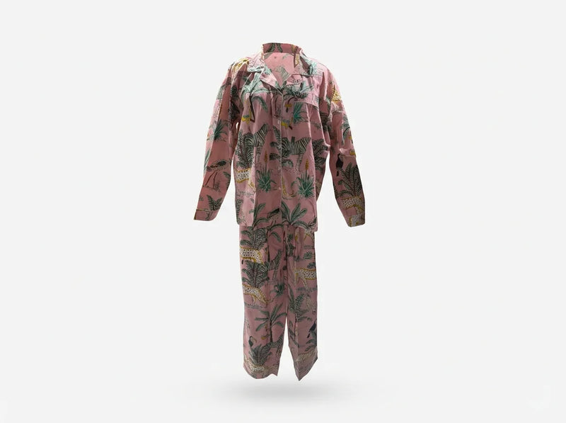 Blush Jungle Dream Pajama Set-zoom-