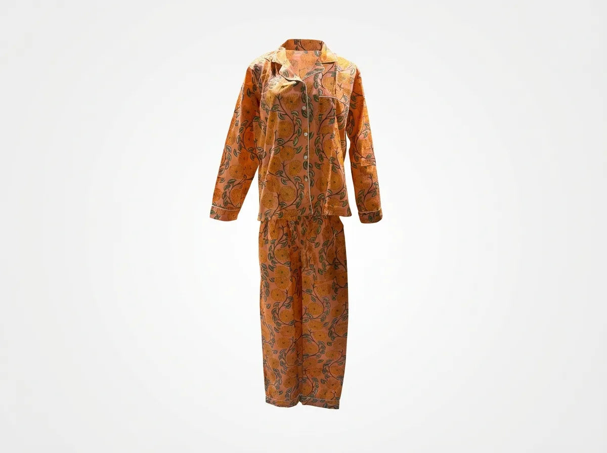 Amber Vine Classic Pajama Set-2