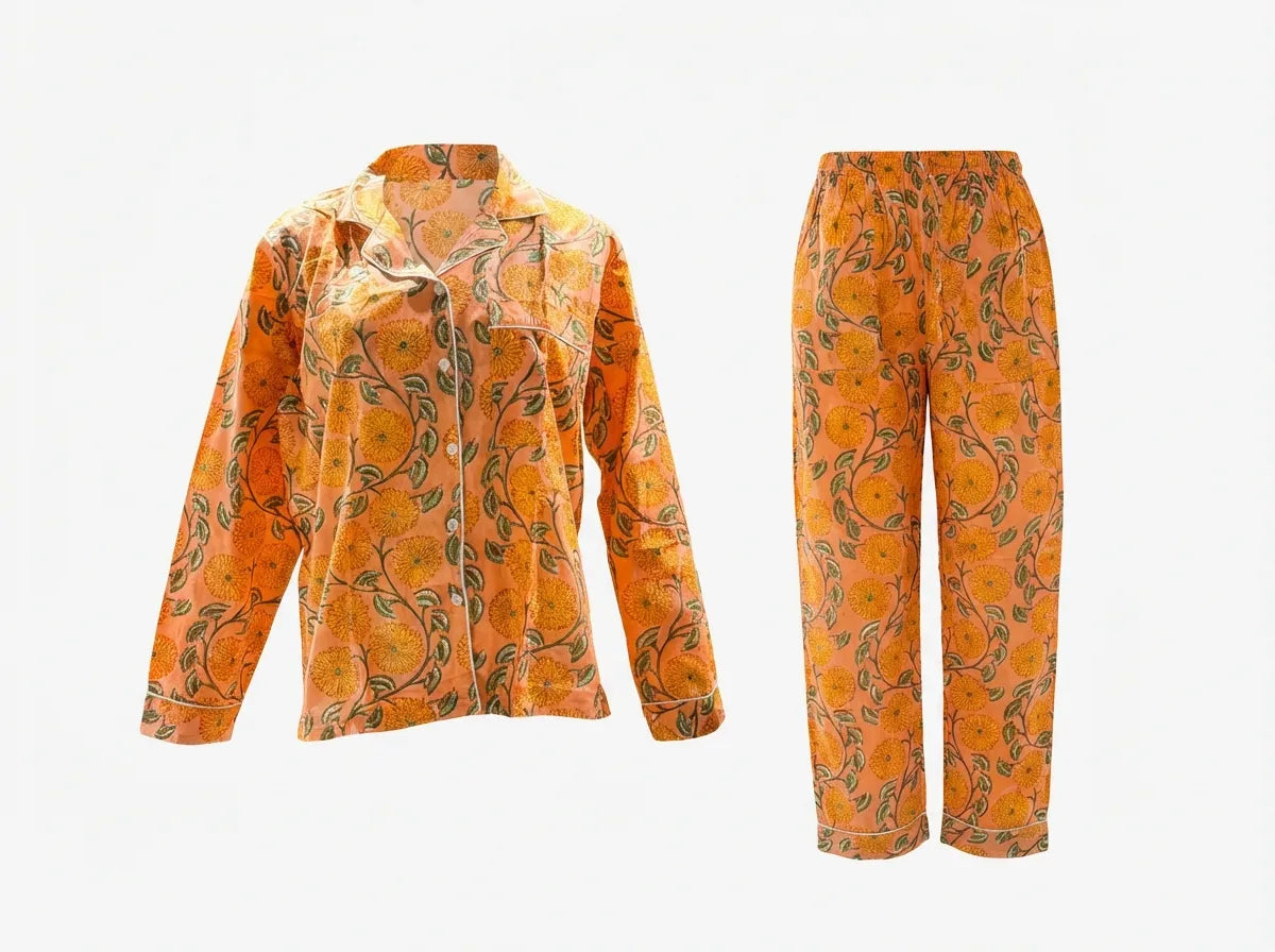 Amber Vine Classic Pajama Set-3
