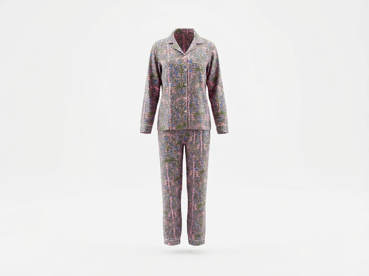Iris Garden Classic Pajama Set