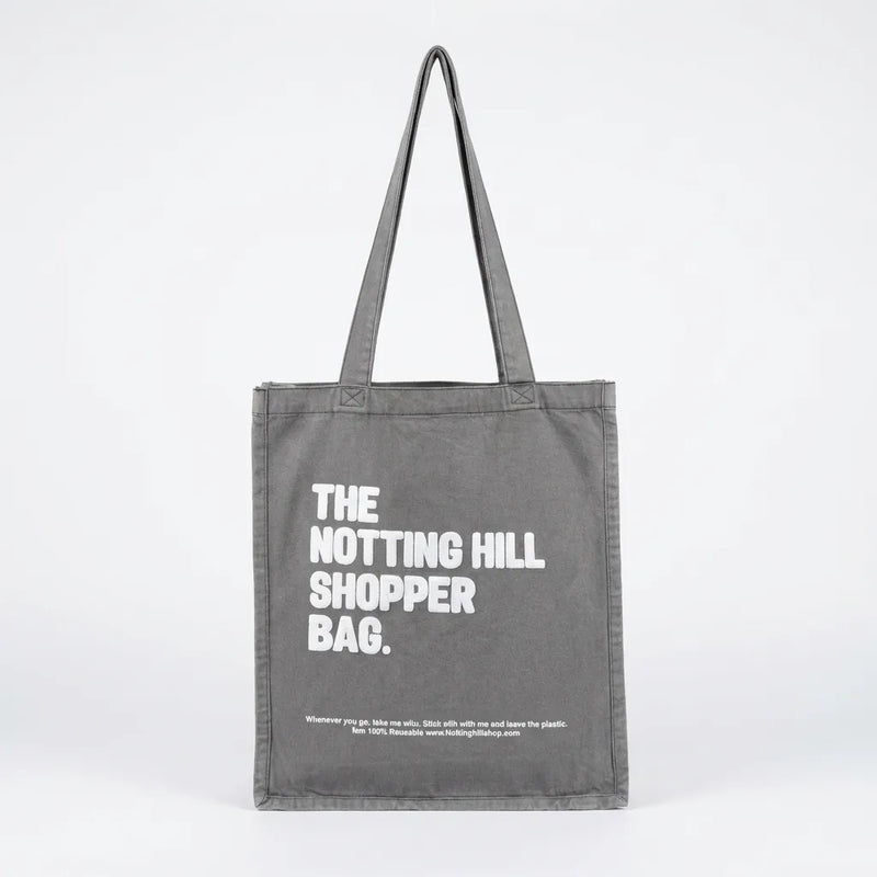The Notting Hill Stone Grey Shopper Bag-zoom-