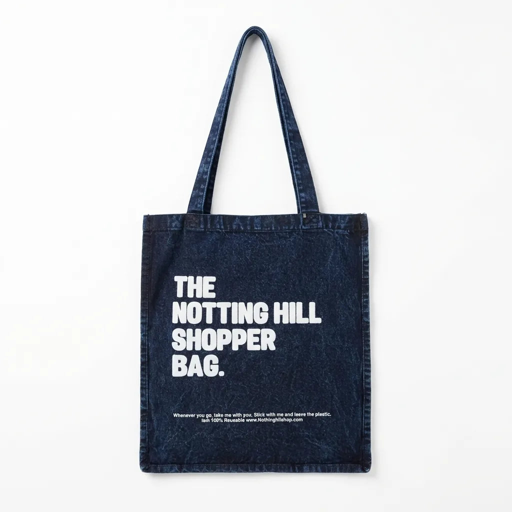 The Notting Hill Indigo Denim Shopper Bag