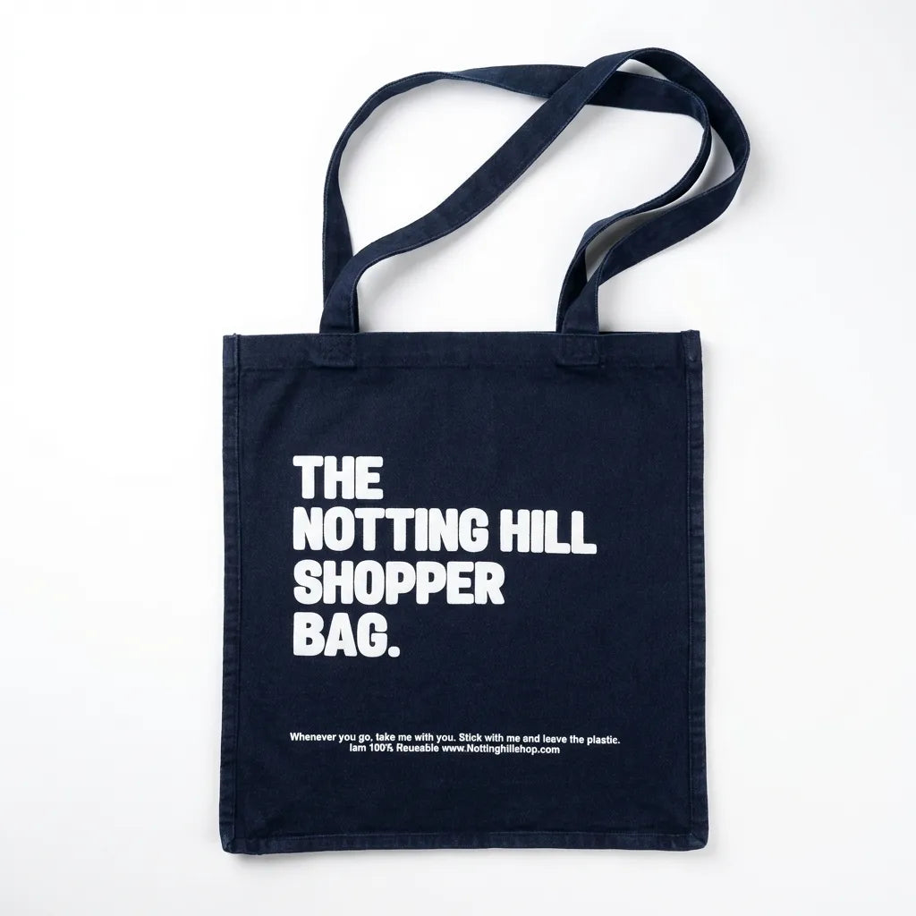 The Notting Hill Classic Navy Shopper Bag