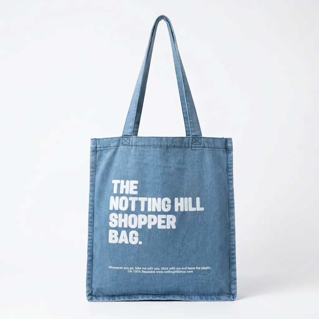 The Notting Hill Denim Shopper Bag