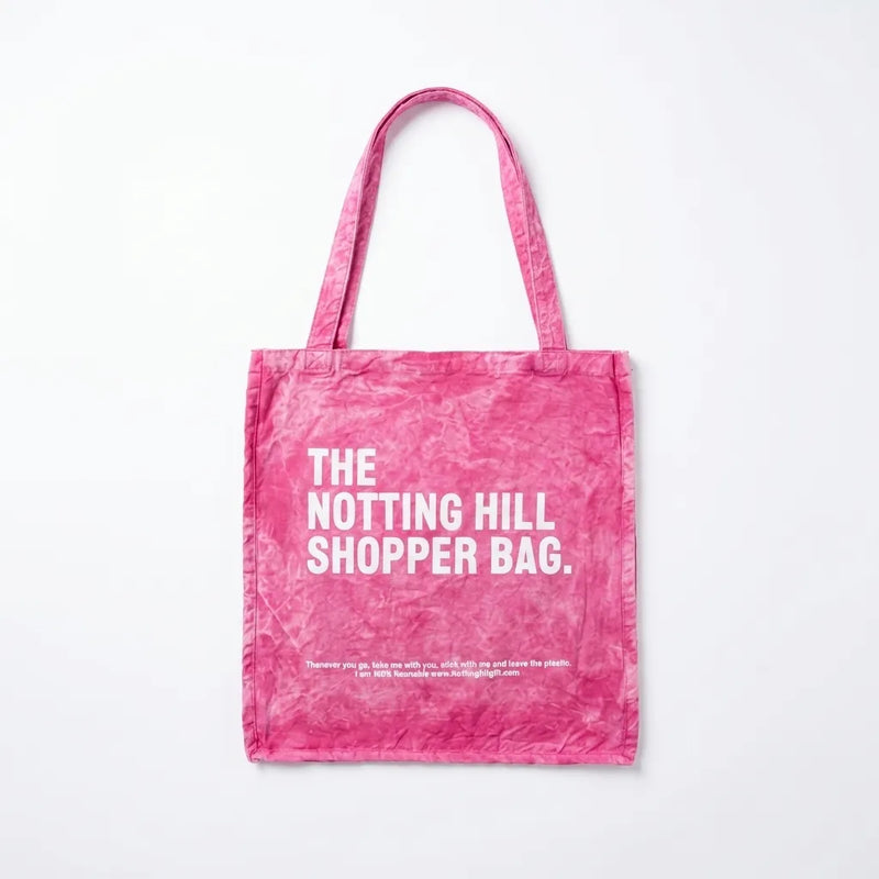 The Notting Hill Pink Marble Shopper Bag-zoom-